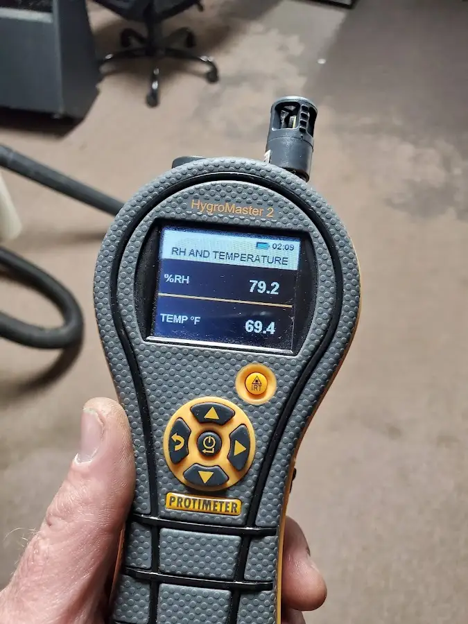 Moisture meter humidity assessment for Mold Remediation & Removal in Lufkin